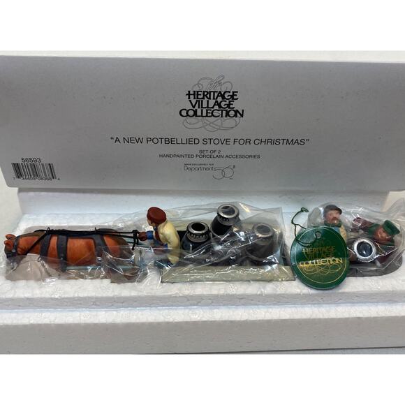 Village Heritage Collection Lot of Figures - Picture 4 of 7